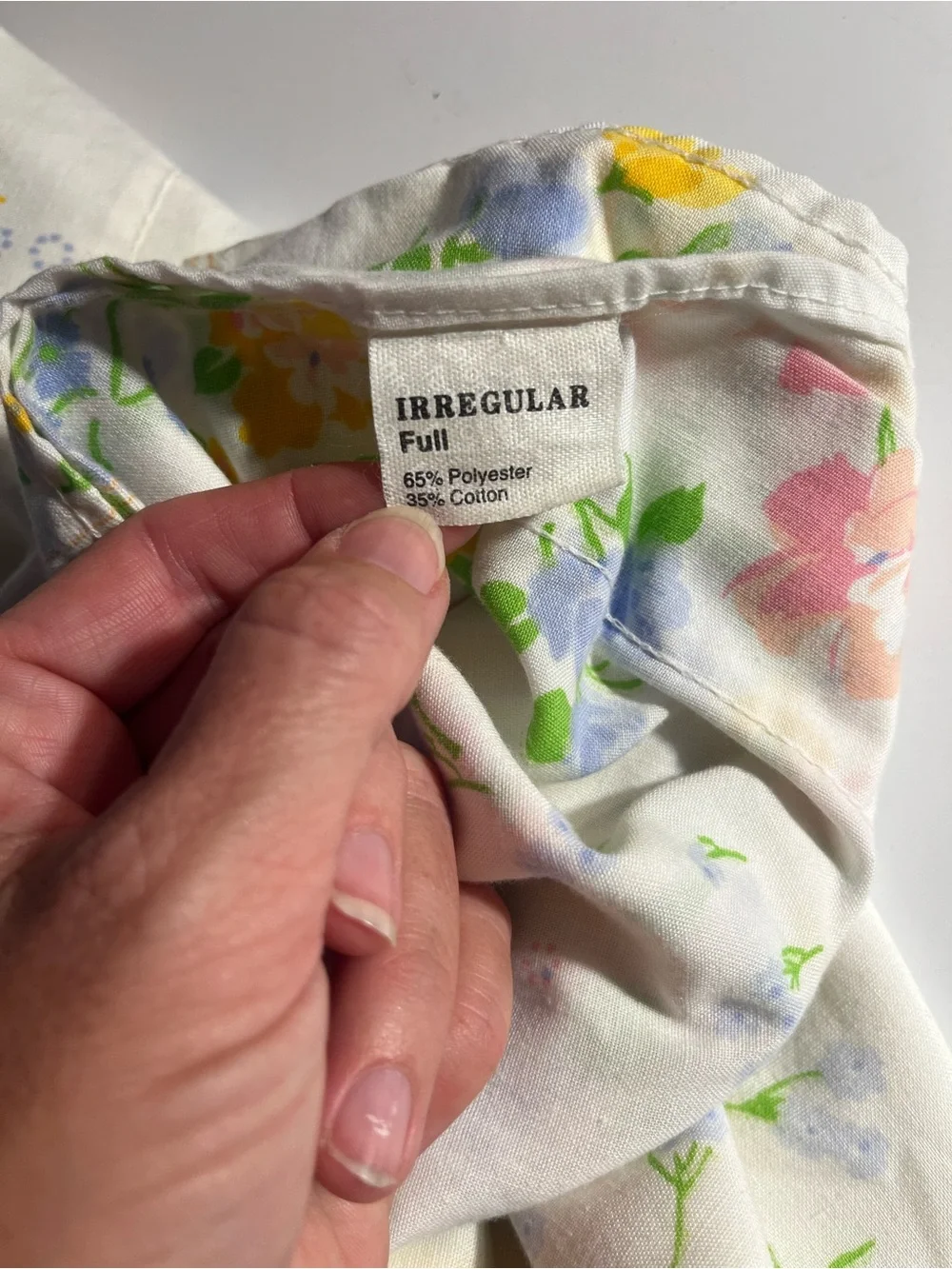 Vintage Cannon * Monticello Full Size Flat and Fitted Sheet Set